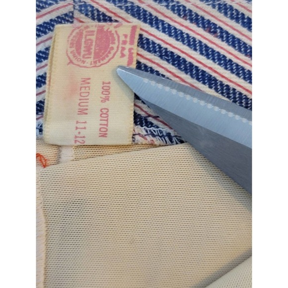 Vtg Custom USA Sequin Embroidered Shorts - Picture 9 of 12